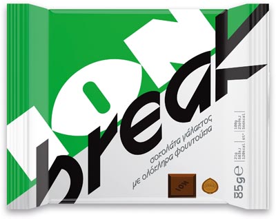 Ίον Break Σοκολάτα Με Φουντούκια 85γρ.