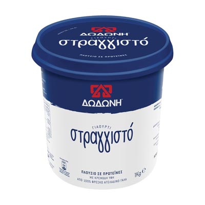 Δωδώνη Γιαούρτι Στραγγιστό 8% Λιπαρά 1kg.