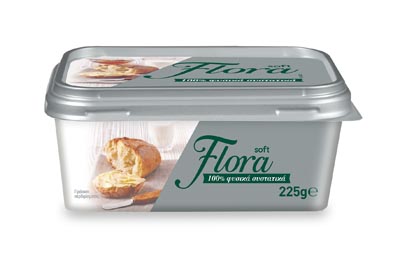 Flora Soft Μαργαρίνη 225γρ.