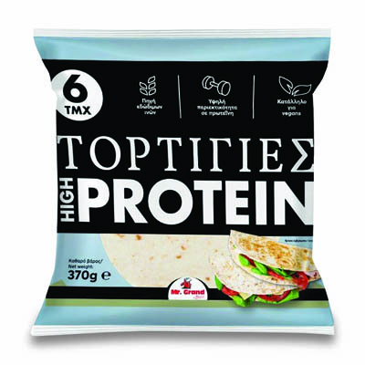 MrGrand Τορτίγιες Protein 6τεμ. 370γρ.