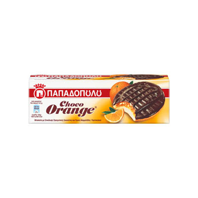 Παπαδοπούλου Chocorange Μπισκότα 150γρ.