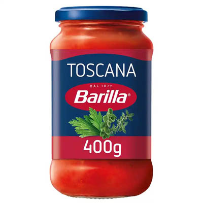 Barilla Έτοιμη Σάλτσα Ζυμαρικών Toscana Χωρίς Γλουτένη 400γρ.