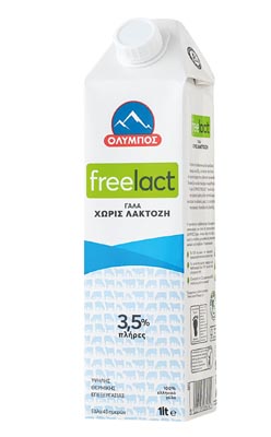Όλυμπος Γαλα Freelact 1l 3.5% λιπος
