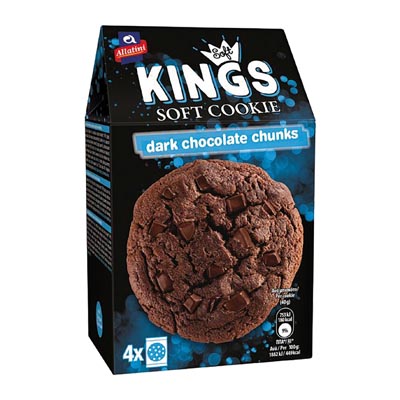 Αλλατίνη Soft Kings Μπισκότα Dark Chocolate 160γρ.