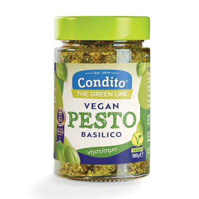 Condito Vegan Pesto Basilico Dressing Sauce 180γρ.Χωρίς Γλουτένη