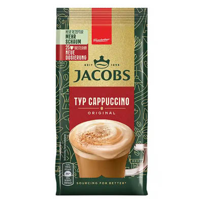 Jacob Στιγμιαίος Καφές Cappuccino 290γρ,