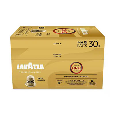 Lavazza Qualita Oro Καφές Espresso Σε Κάψουλες 30τεμ. 165γρ.