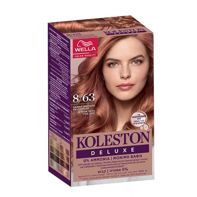 Wella Koleston Deluxe Kit  Βαφή Μαλλιών Χωρίς Αμμωνία Νo8/63