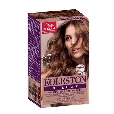 Wella Koleston Deluxe Kit  Βαφή Μαλλιών Χωρίς Αμμωνία Νo6/7