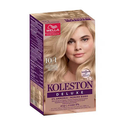 Wella Koleston Deluxe Kit  Βαφή Μαλλιών Χωρίς Αμμωνία Νo10/1