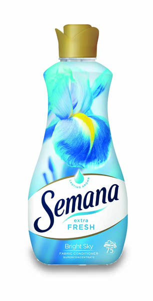 Semana Μαλακτικό Ρουχων Bright Sky 1500ml 75Μεζούρες