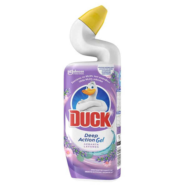 Duck Deep Action Gel Καθαριστικό Τουαλέτας Λεβάντα 750ml.